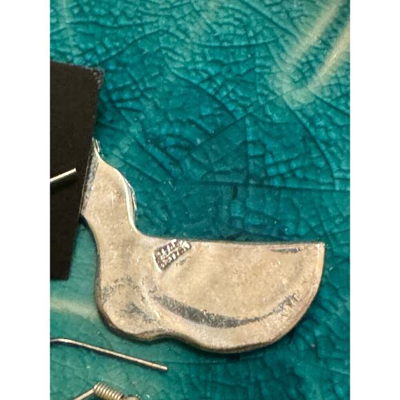 Beautiful Mexican sterling silver with shell inlay. Absolutely beautiful. - Picture 6 of 6